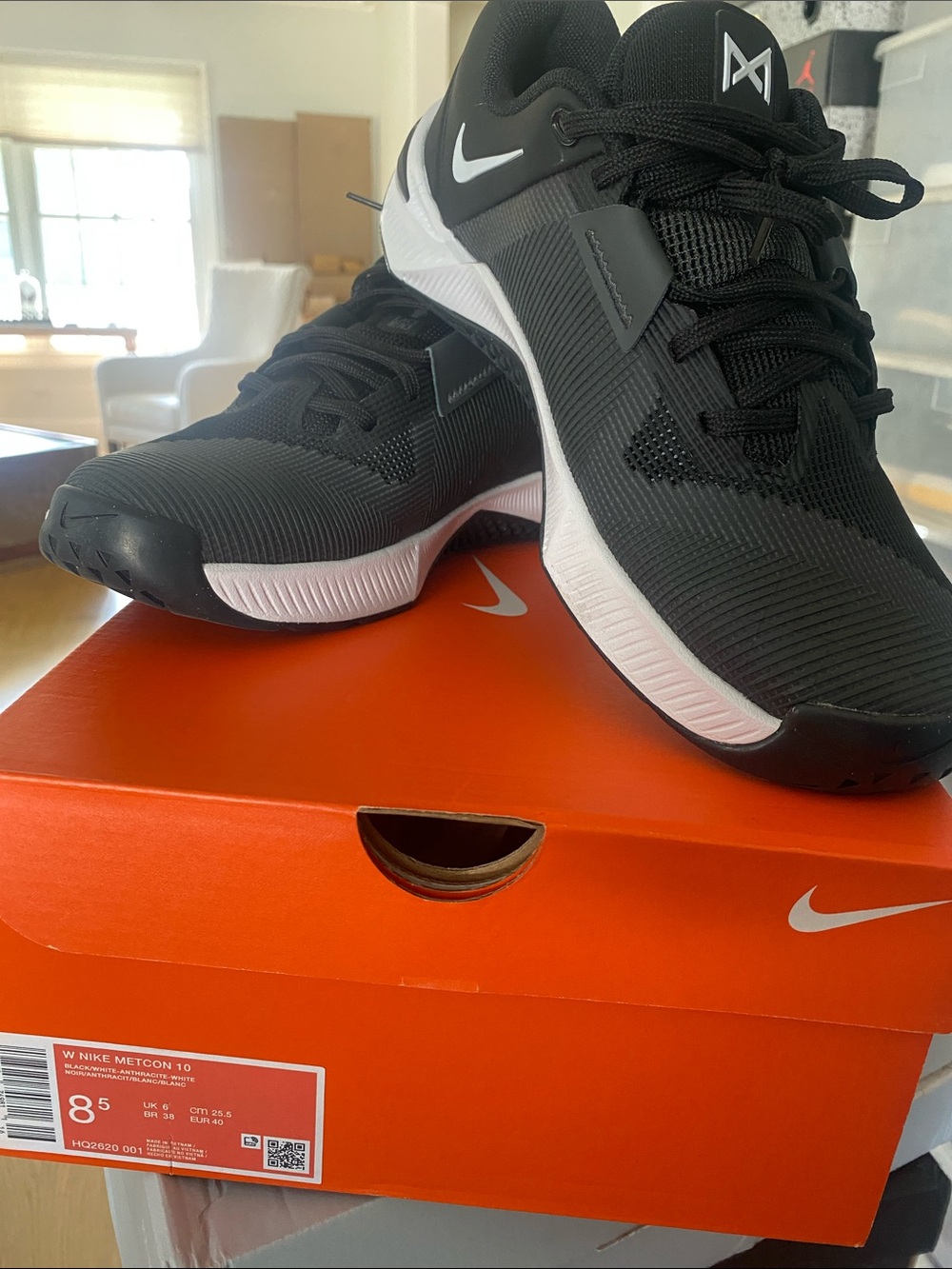 Women’s Nike Metcon 10 Black and White